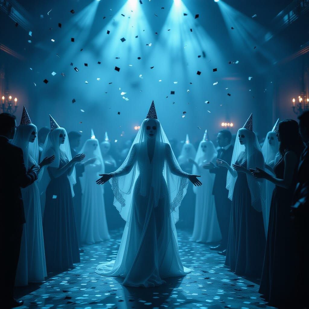 Ethereal New Year's Eve Party with Spectral Spirits
