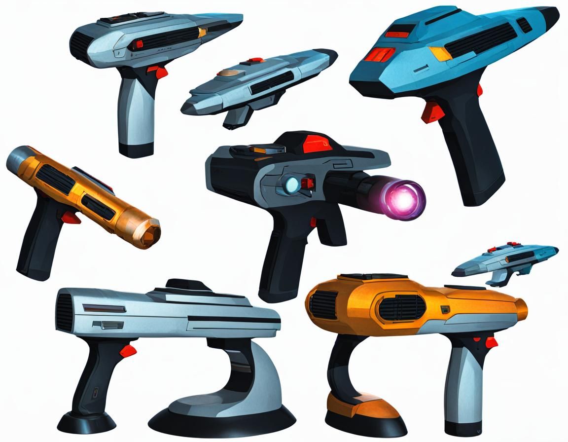 Far Future Phasers: Advanced Sci-Fi Weaponry