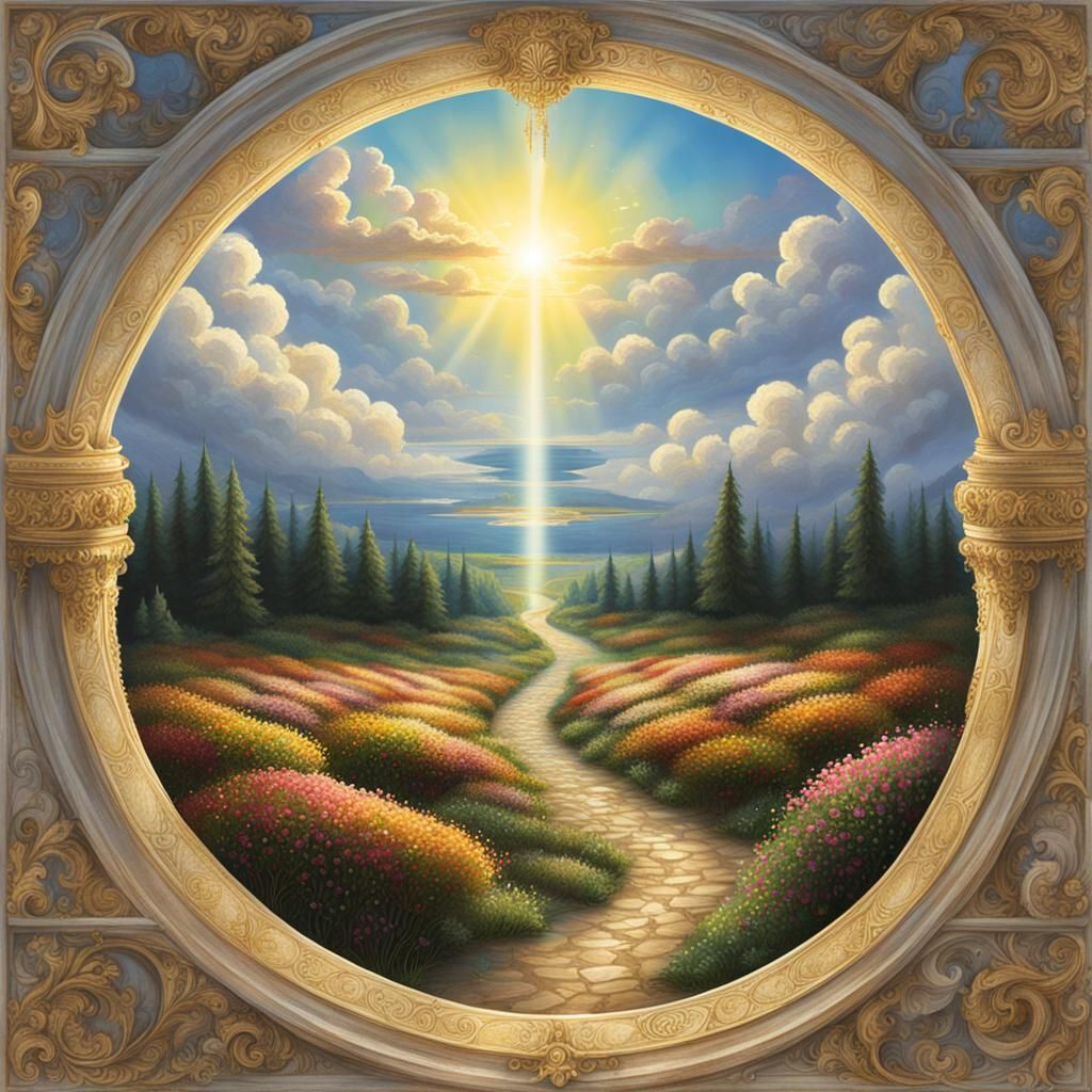 Heaven's Gate: An AI Interpretation