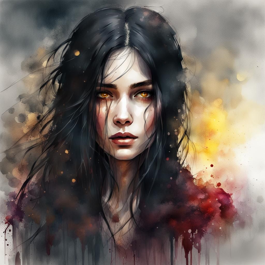 Elspeth Spindle Watercolor