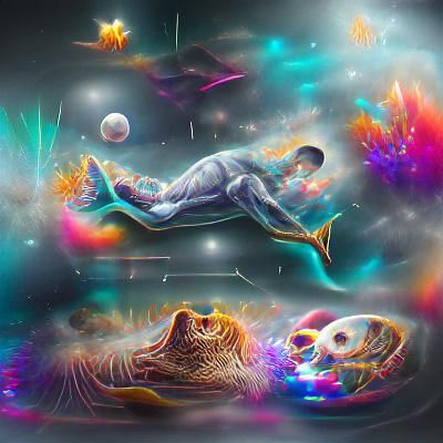 Holographic Astral Projection in Cosmic Mixed Media