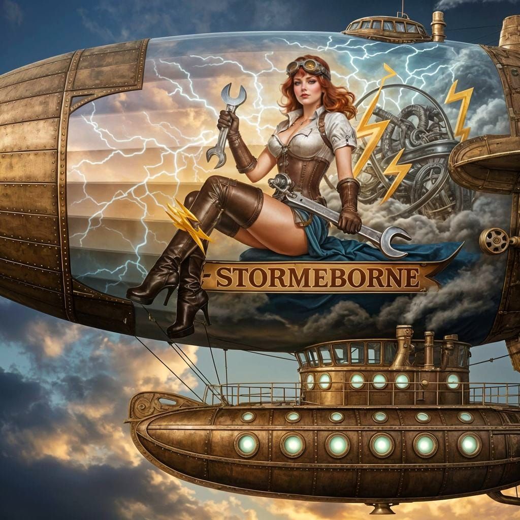 Stormeborne ~ The Steampunk Airship Siren