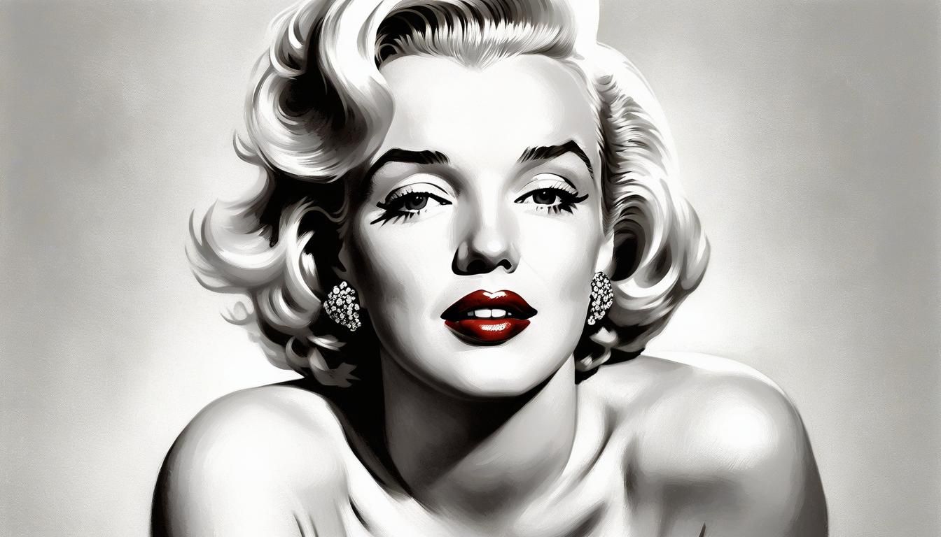 Elegant Portrait of a Woman in Pino Daeni Style