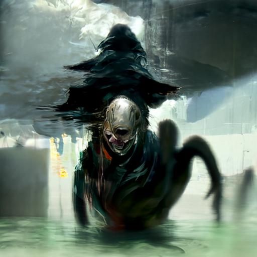 Sinister Fantasy Art in Rutkowski Style