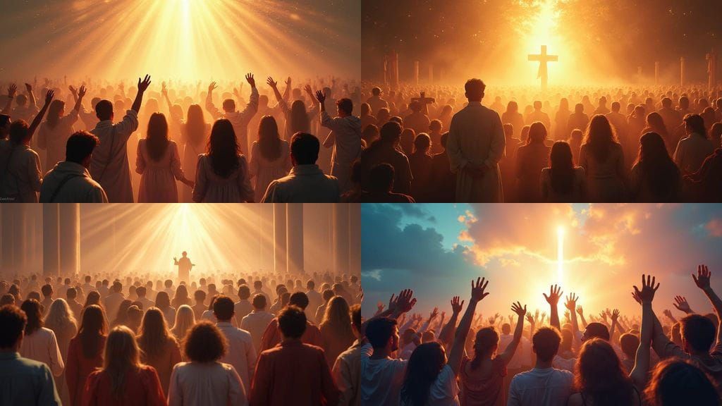 Mass Spiritual Awakening Movement Filled with Joy and Hope