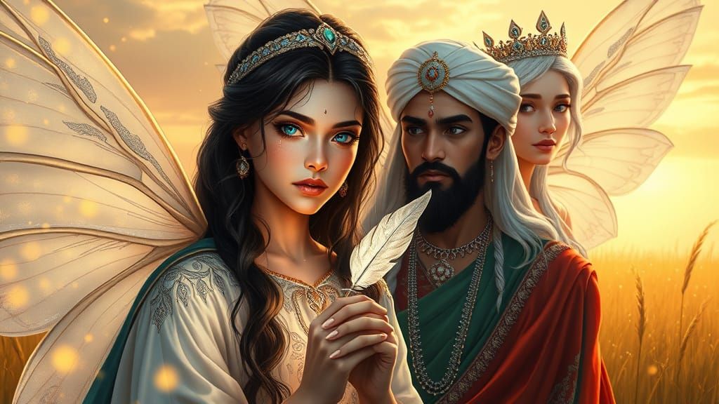 Ethereal Encounter in Ancient Style: Jameel and Haji Jafar