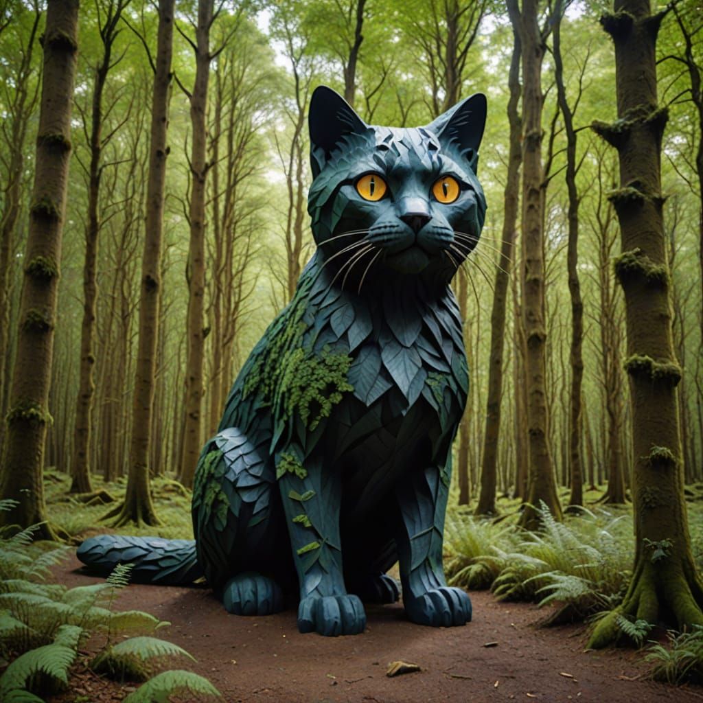 Phantom Cat Roams Cornwall Forest
