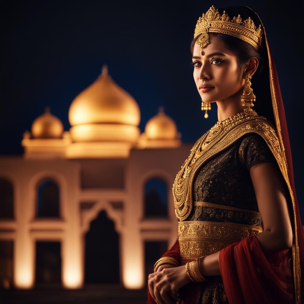 Empress of Agartha in Ultra Realistic Style