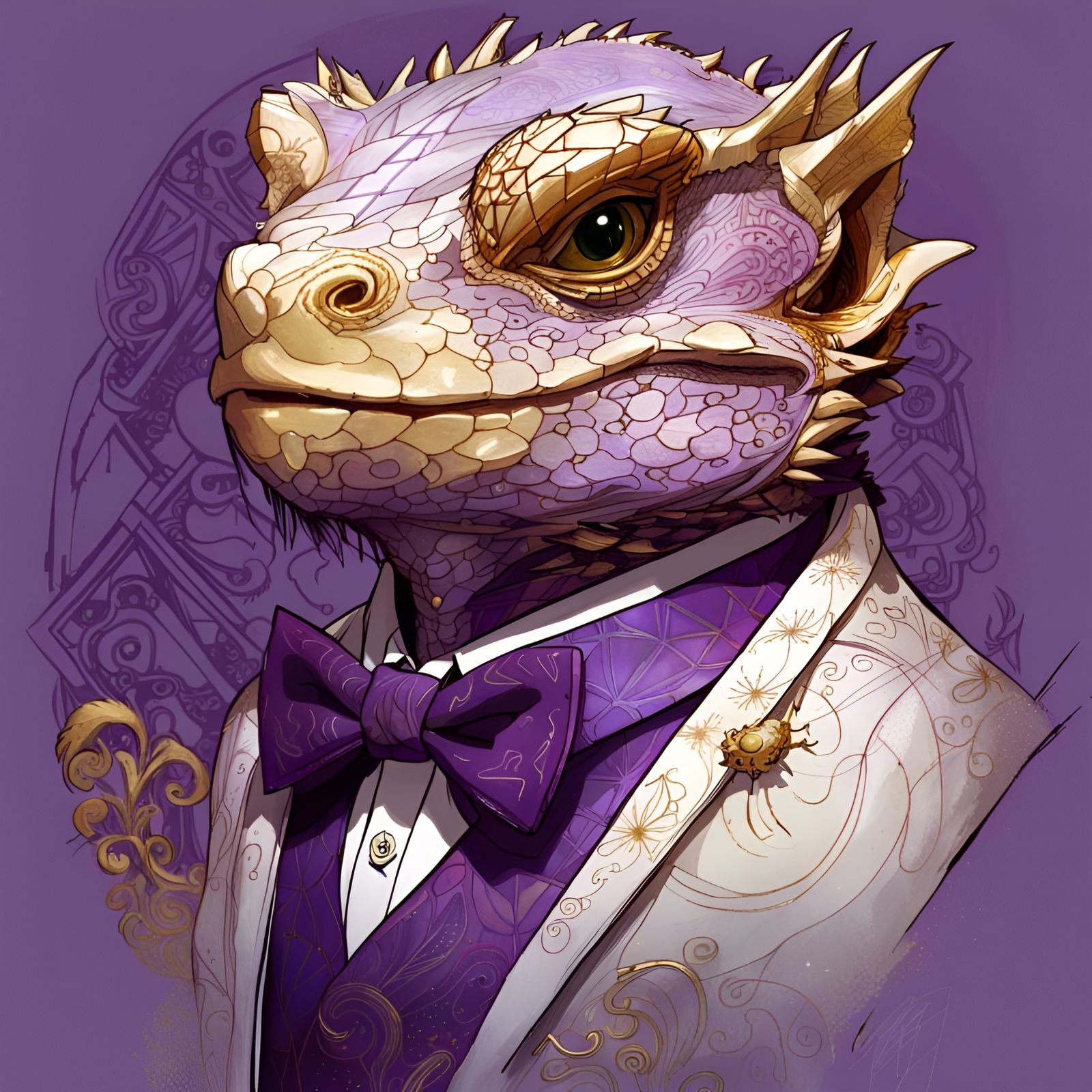 Duke Magnus the Bearded Dragon (Pogona Vitticeps)