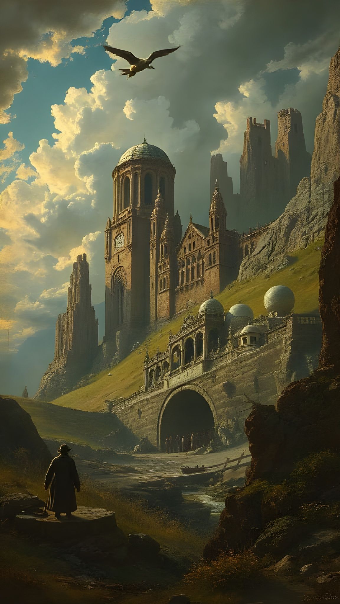 A Steampunk Inventor's Renaissance Masterpiece in Cyberpunk ...