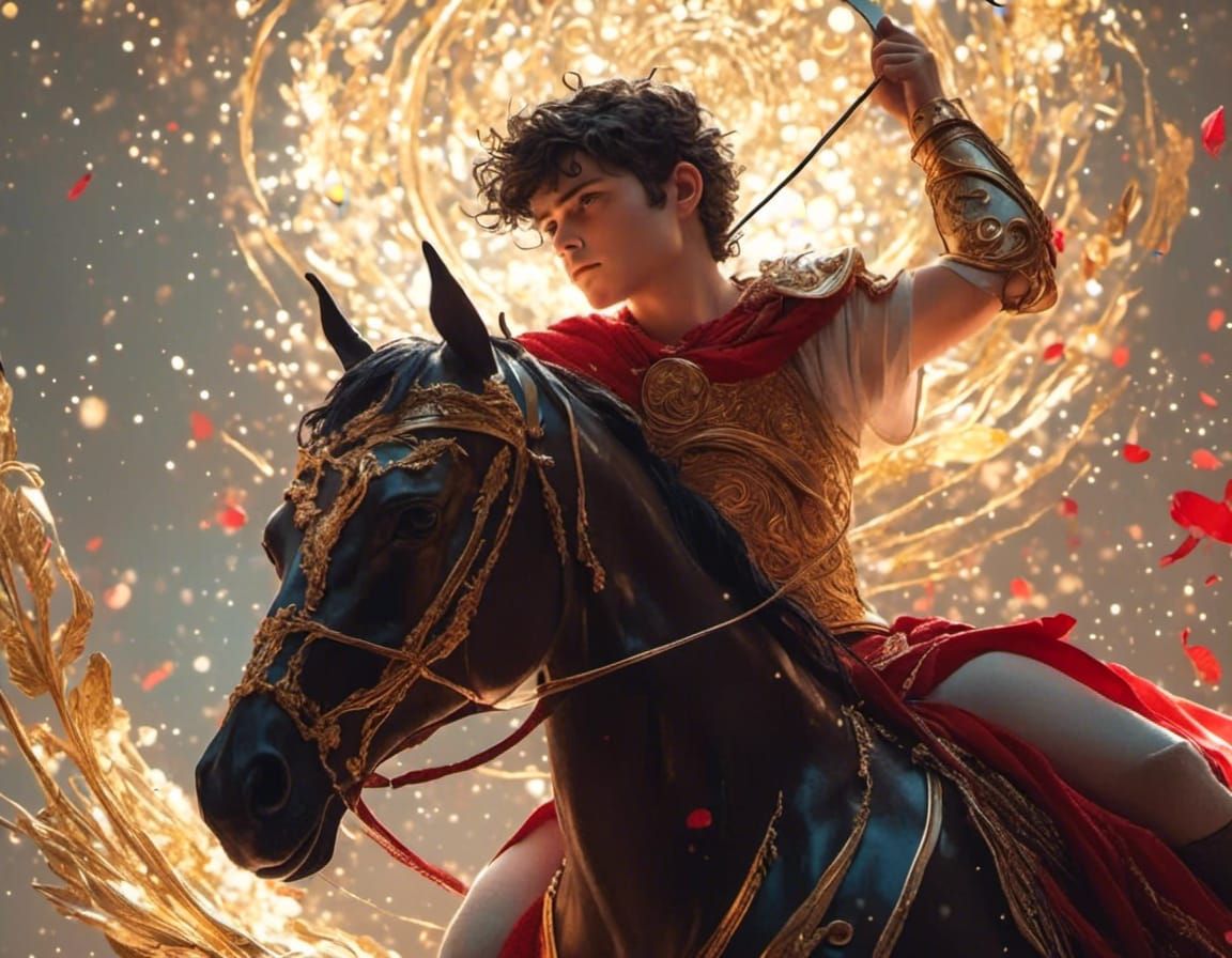 Roman Archer on Horseback, Dynamic Equestrian Display