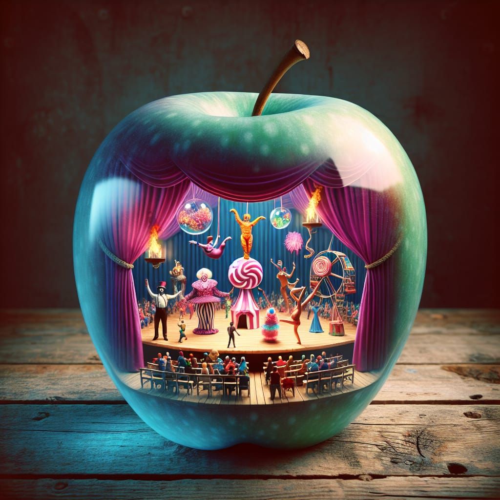 Transparent Apple Reveals Circus Freak Show