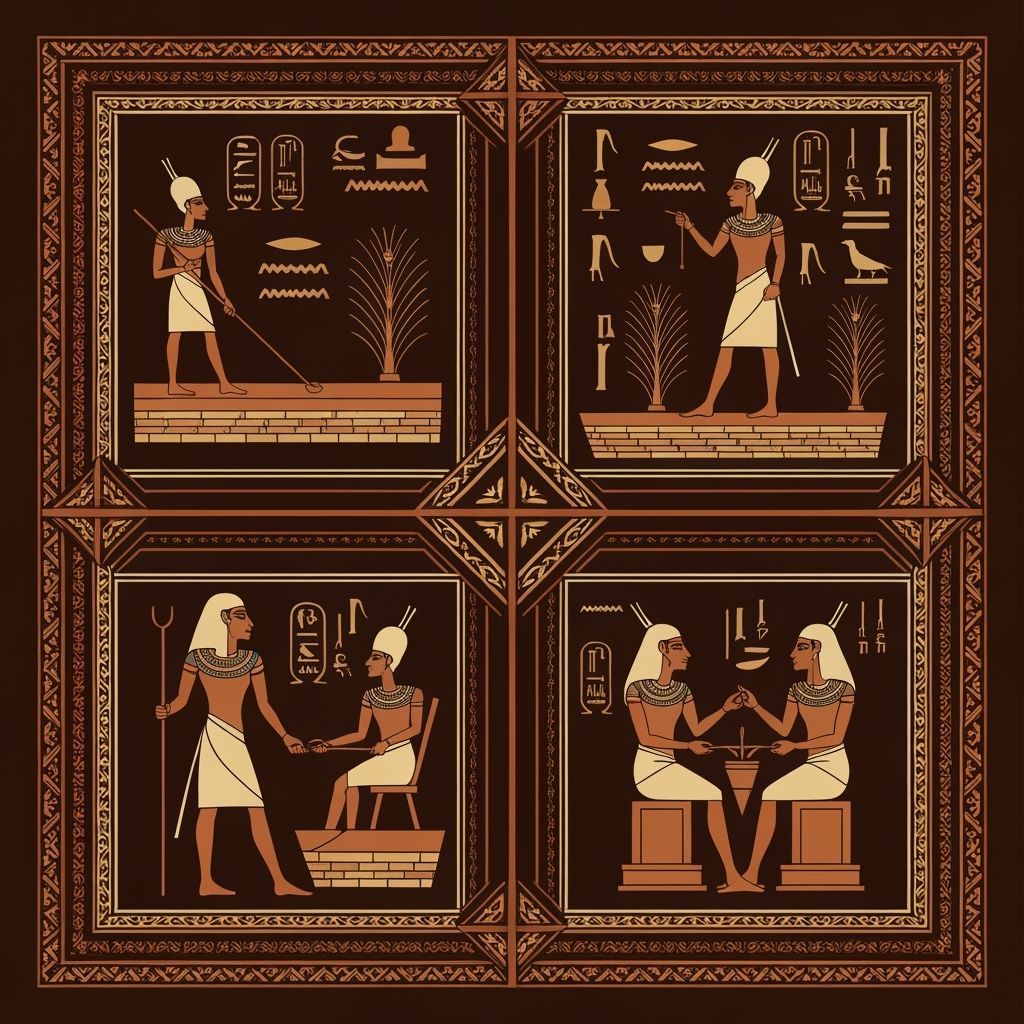 Elegant Package Design Featuring Ancient World Elements