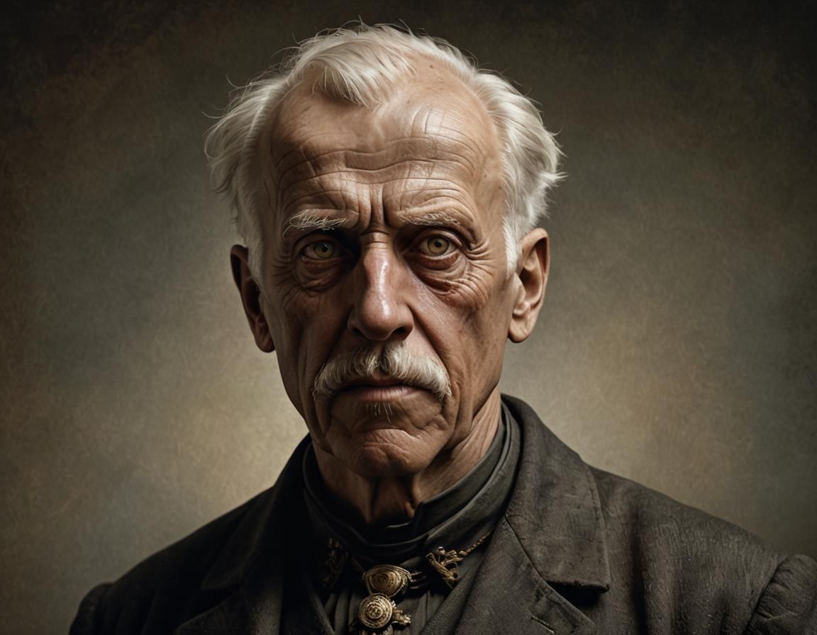 Fridtjof Nansen 3D Self-Portrait with Cinematic Lighting