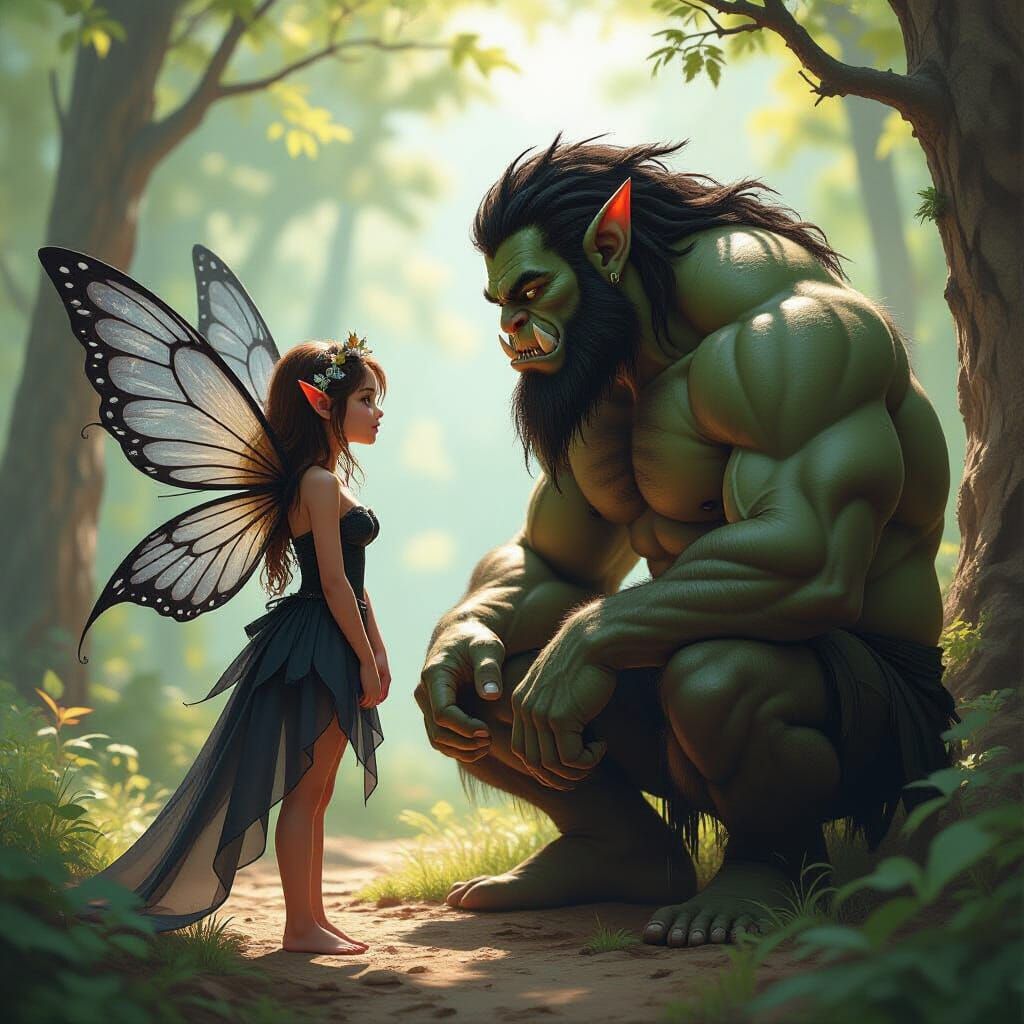 Enchanted Fairy and Ogre Love Story