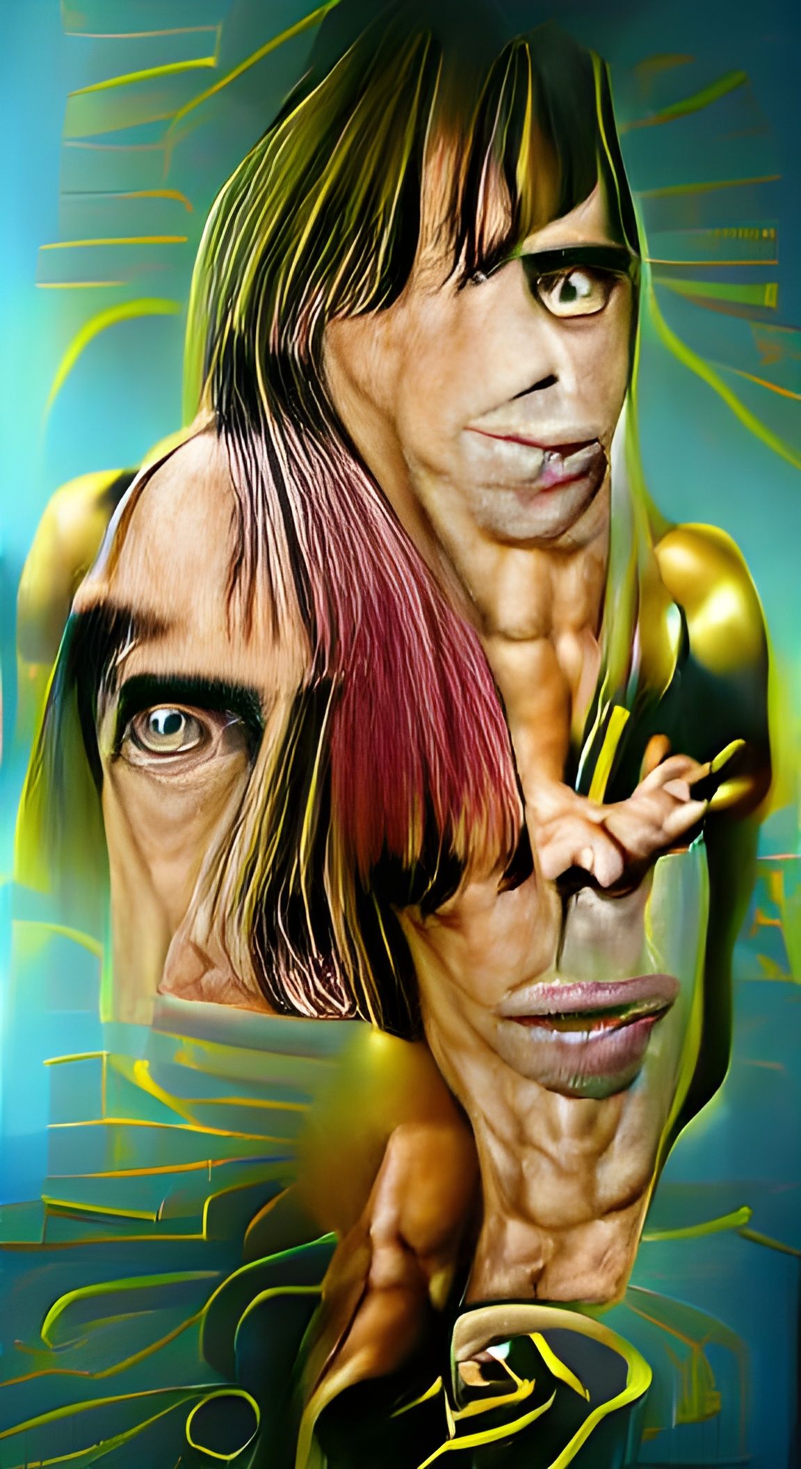Iggy Pop's Raw Power: Surreal Art Deco