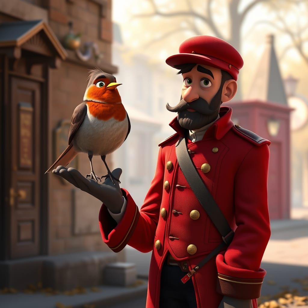 Robin Explains: Victorian British postmen wearing Red Tunics were also known as "Robins"