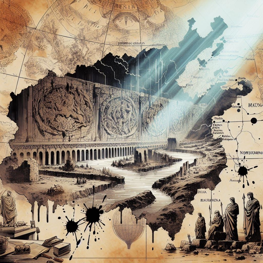 Hadrian's Wall in Northumberland: Manhwa-Inspired Historical...