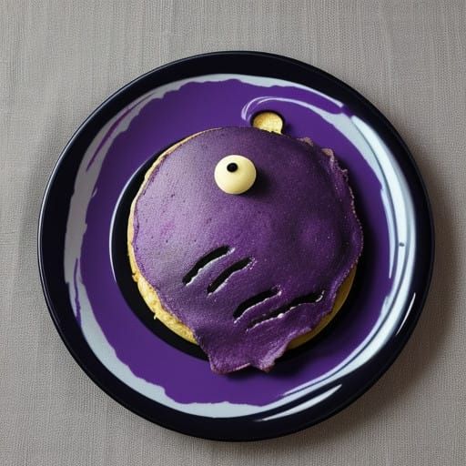 Galactic Breakfast in Futuristic Style