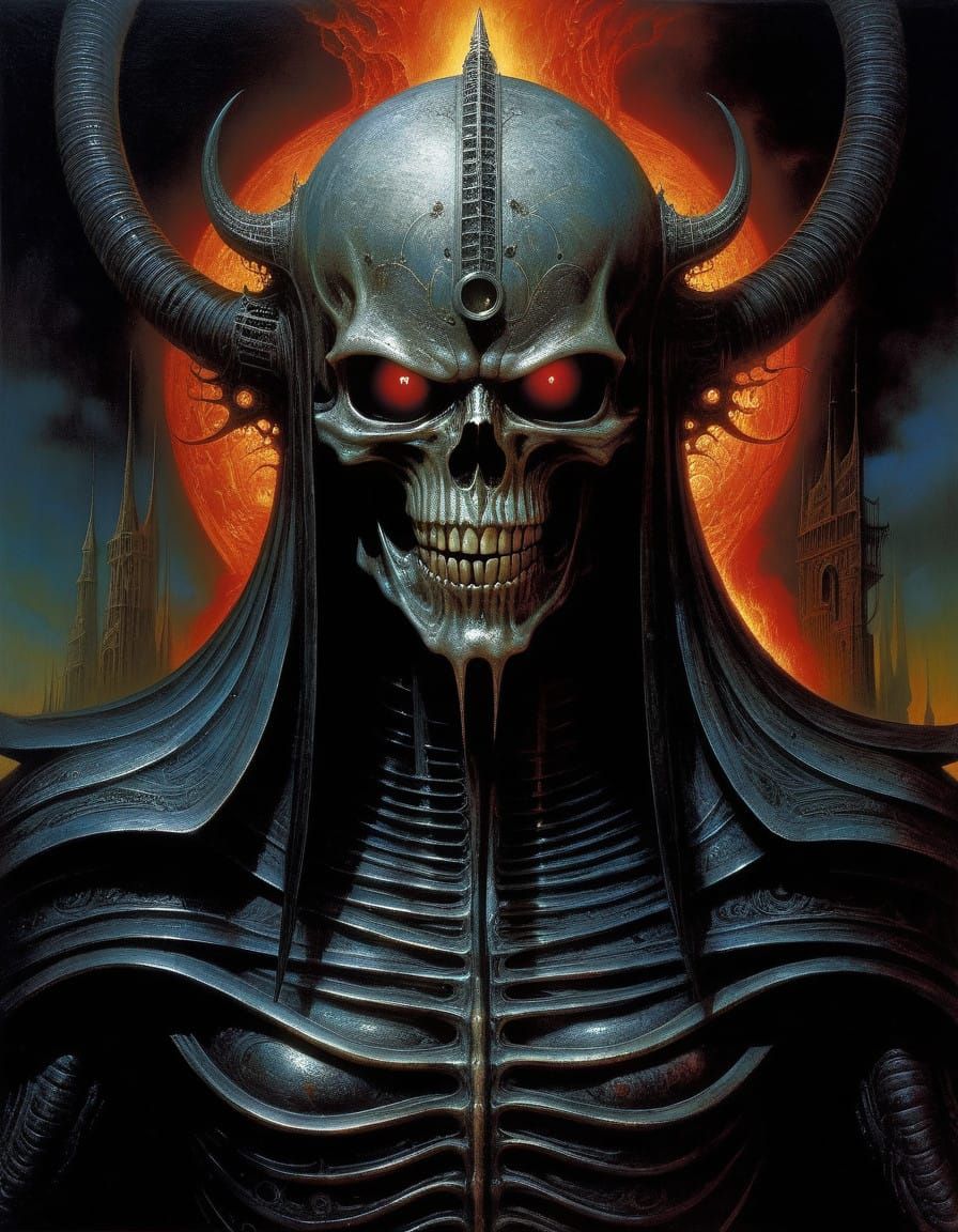 Ethereal Horror Figure Unleashes Dark Force