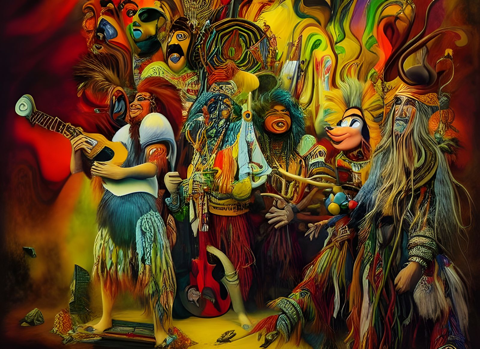 Rock and Roll Shaman: Abstract Photographic Art