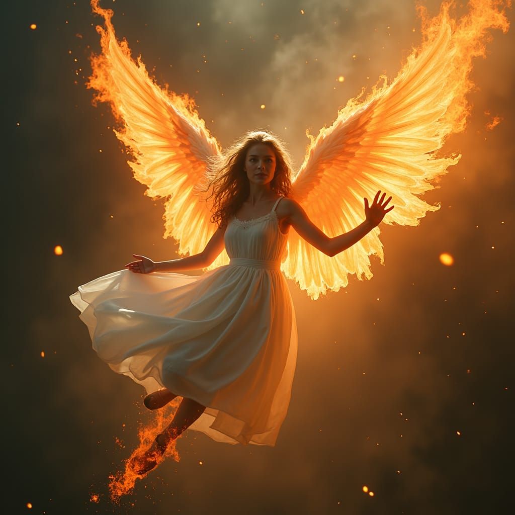 Alice in Wonderland: Fallen Angel on Fire