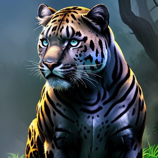 Misty Panther Roams China