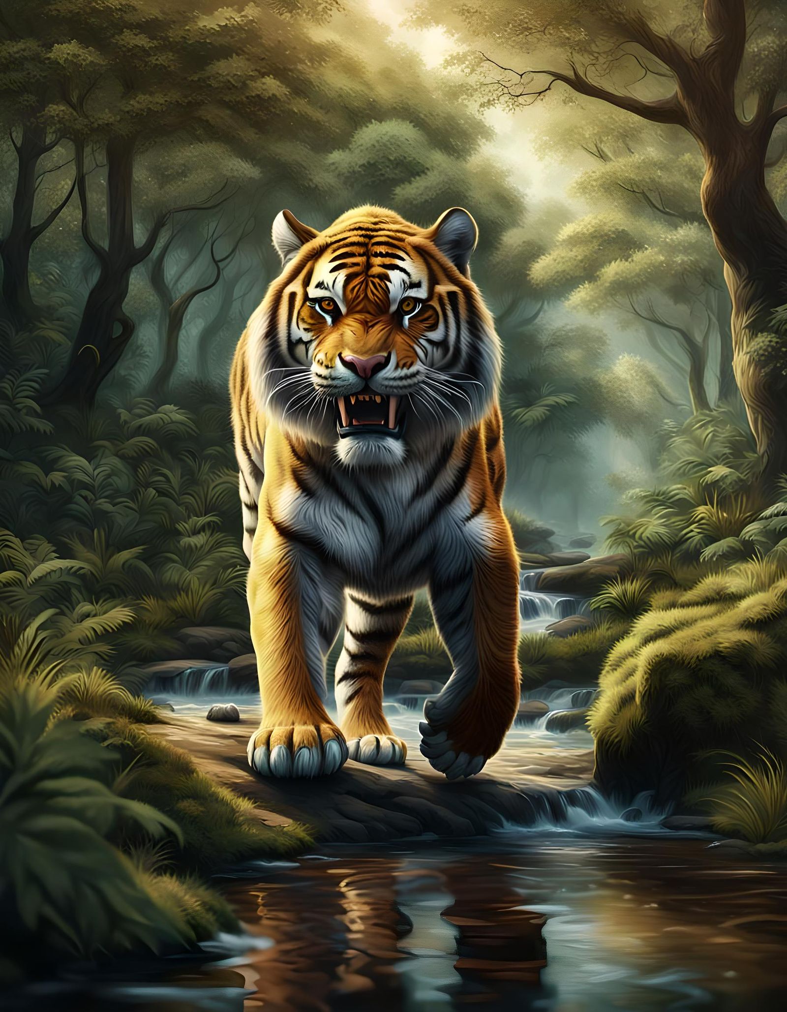 Sabre Toothed Tiger?