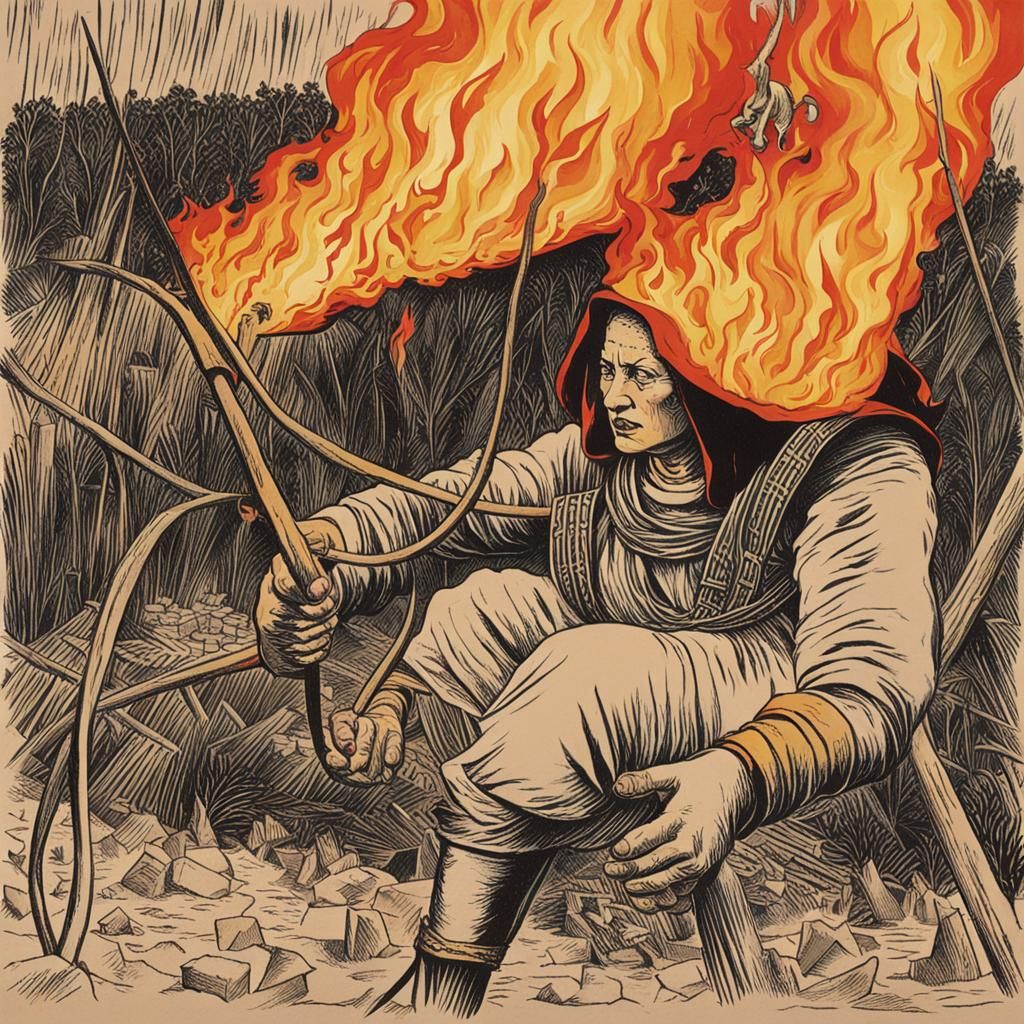 Inferno Women Burning Villages