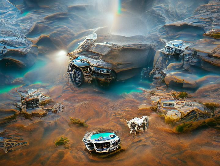 AI Generated Rover Image