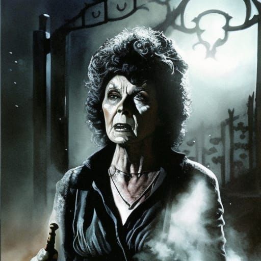 Adrienne Barbeau As Rosemary In The Gates Of Darkness #5