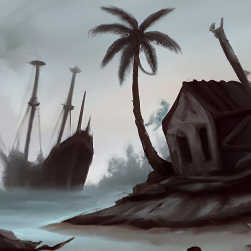 Abandoned Island Hut