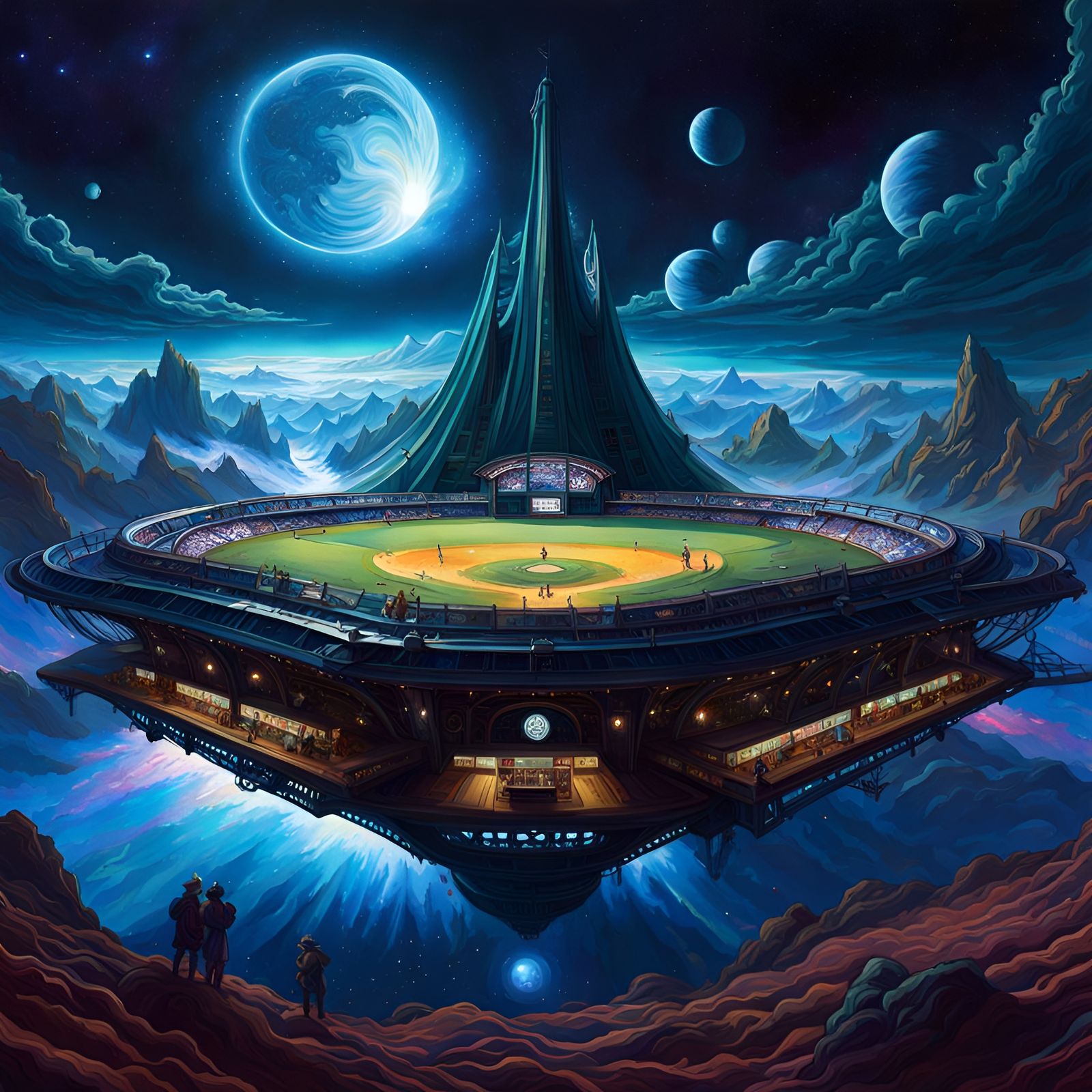 Baseball Space Station