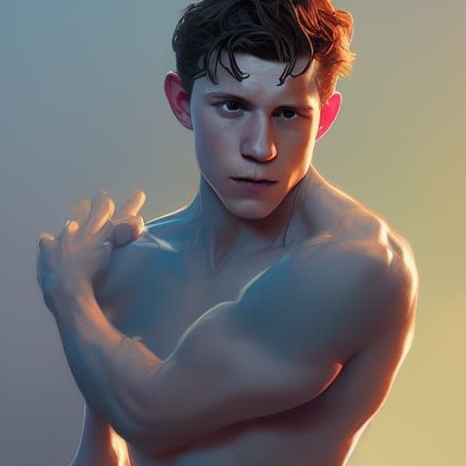 Detailed Portrait with Dynamic Lighting