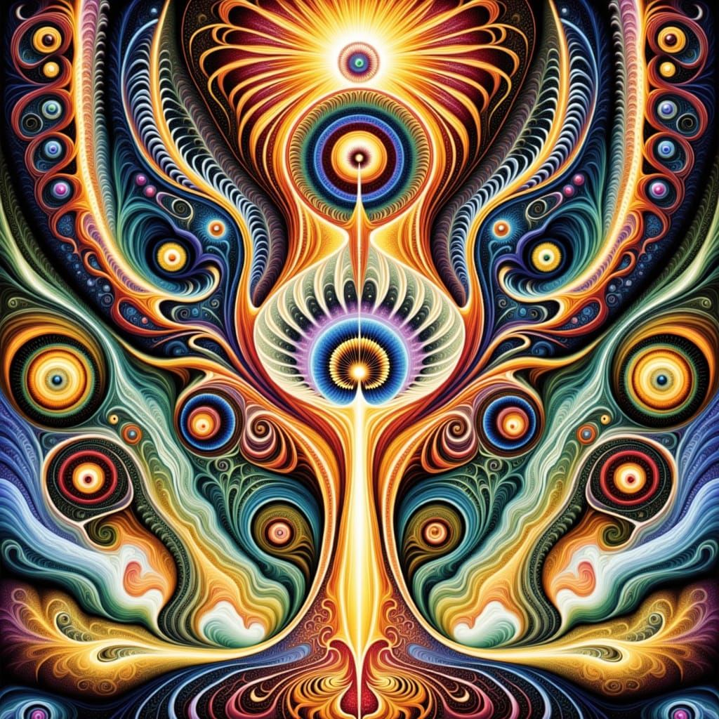 Spectral Children Playing Under Moonlight in Rembrandt Style