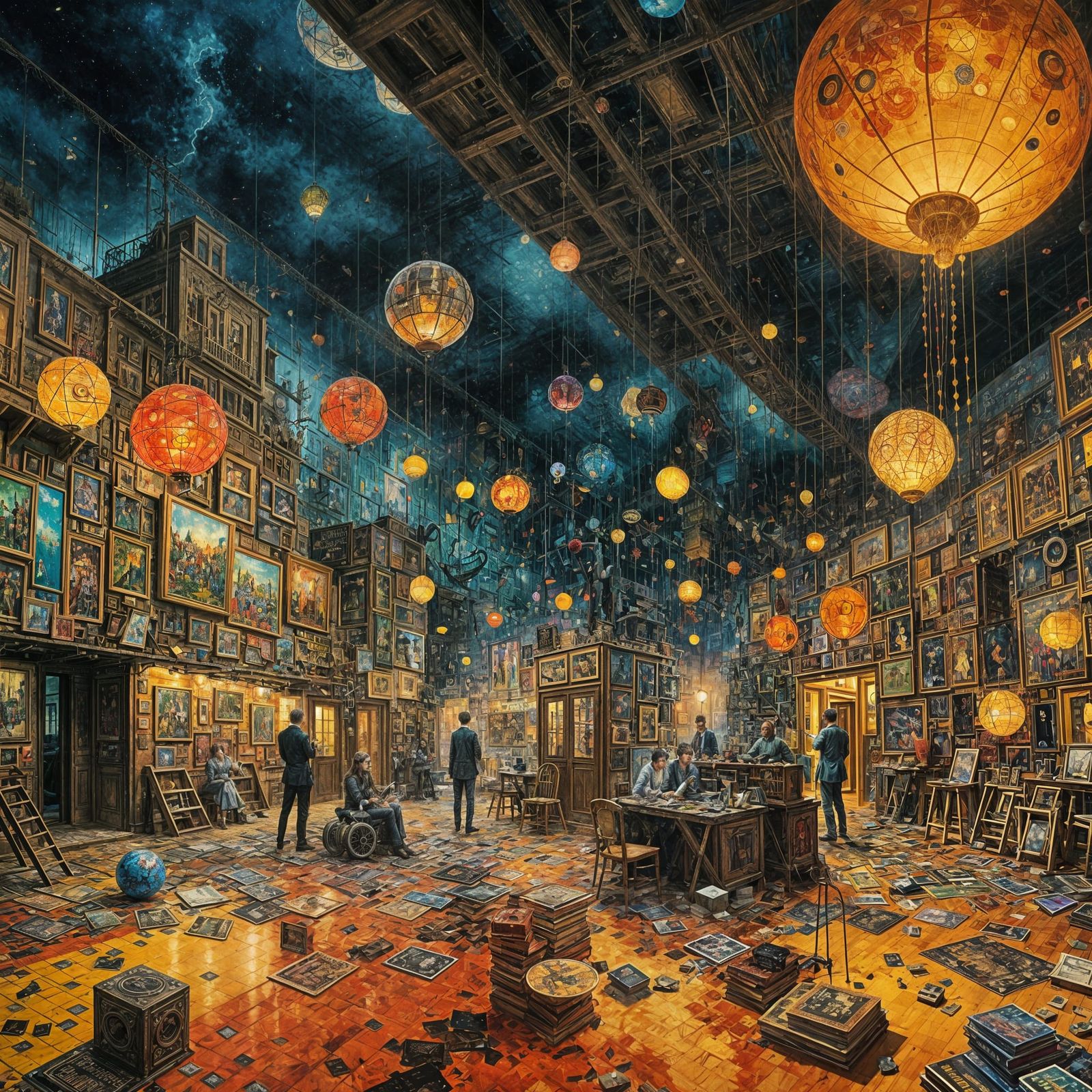 Chaotic Hypermodernism in Post-Apocalyptic Dystopia