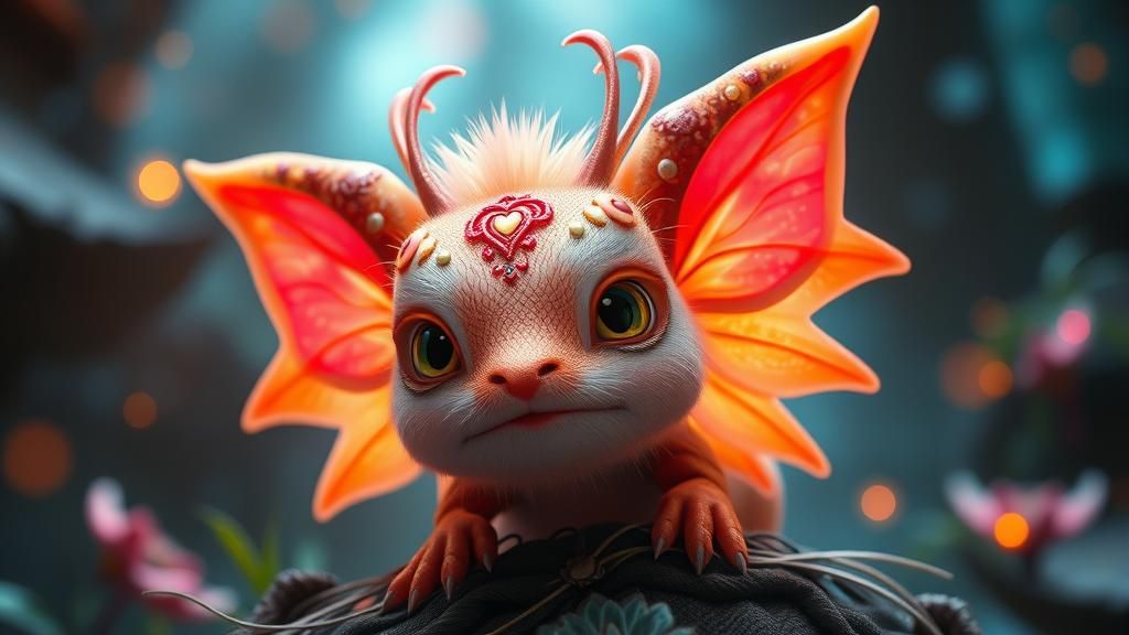 Adorable Magical Creature in Inter-dimensional Realm