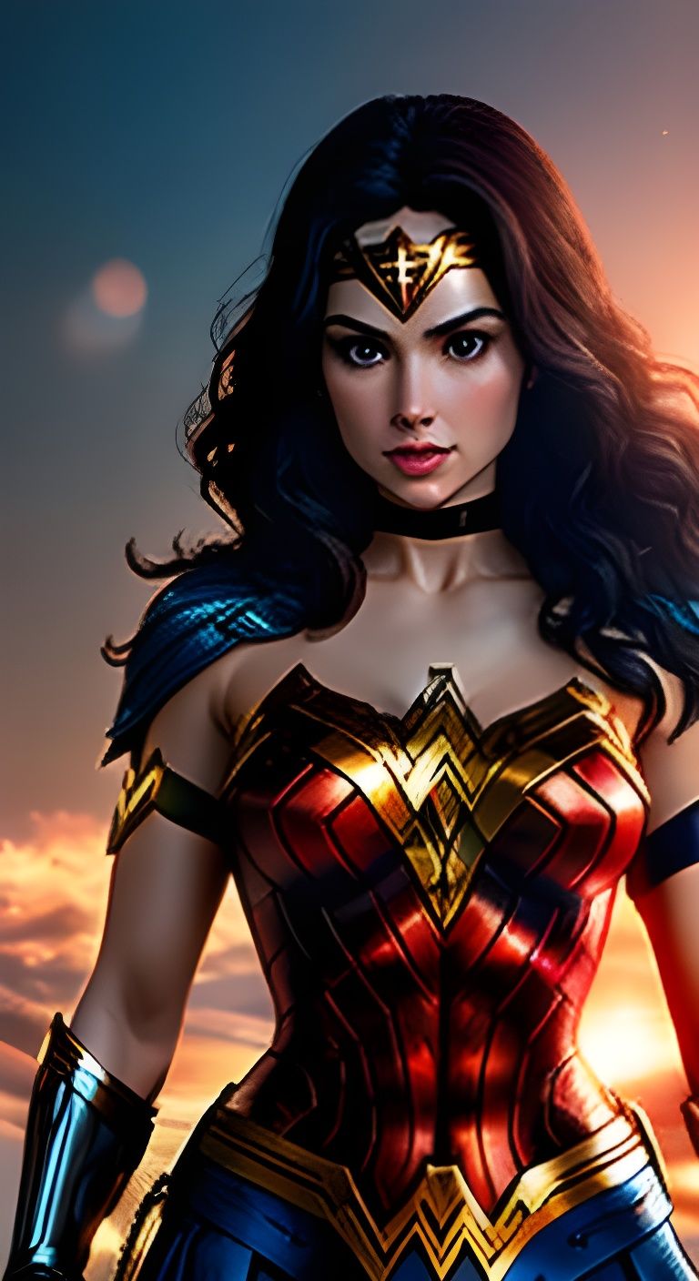 Wonder Woman AI Art: A Modern Interpretation