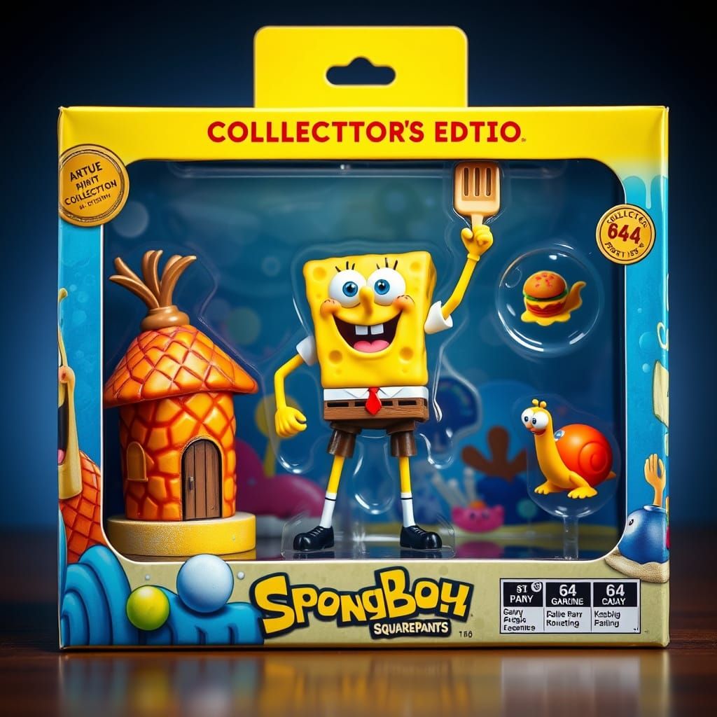 Bob Esponja – Operação Fenda do Biquíni 🧽💎📦