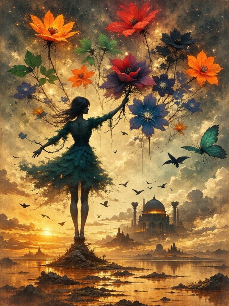 AI Generated Art with Cloud and Akimora Styles