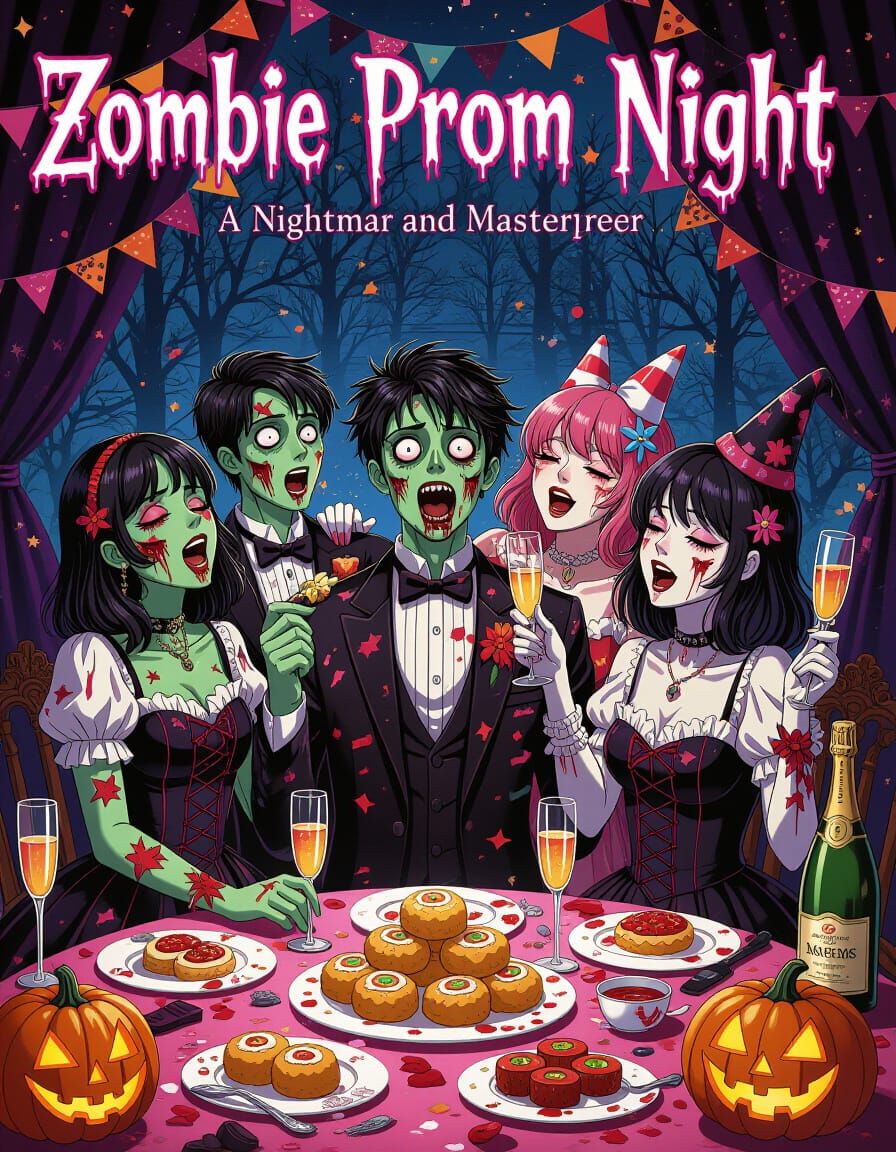 Zombie Prom Night: A Darkly Cute Horror Celebration