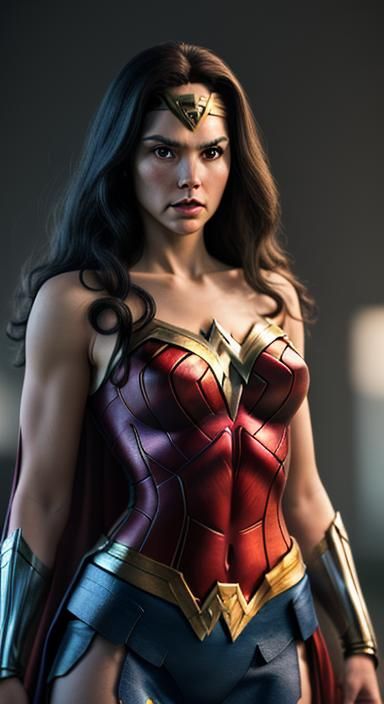 1970s Superheroes Comic Book Style Poster