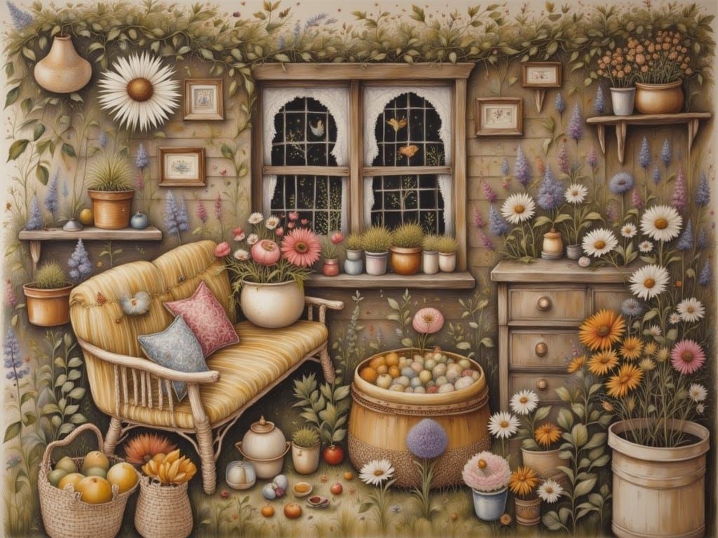 Intricate Cozy Home Interior Design