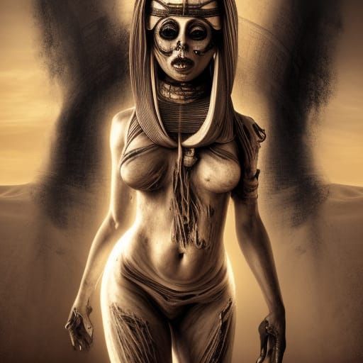 Ana de Armas as a Deadly Mummy in Egypt