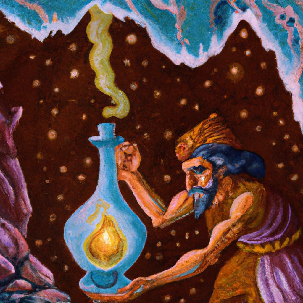 "My first wish, genie? I wish that this pictured has followe...