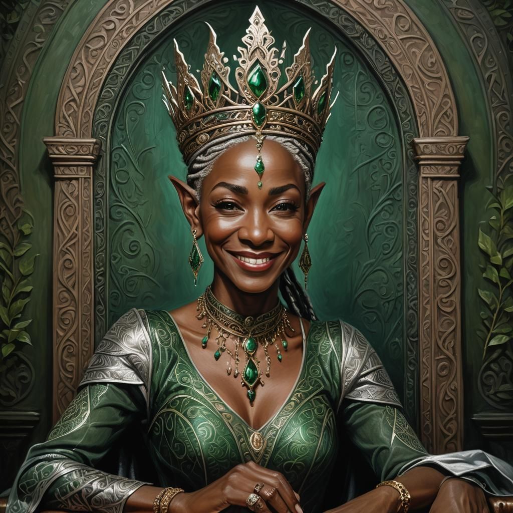 Smiling Elven Queen 11