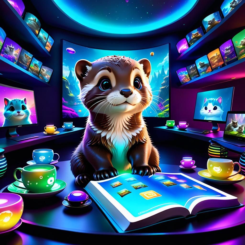 baby otter  ultimate gaming center