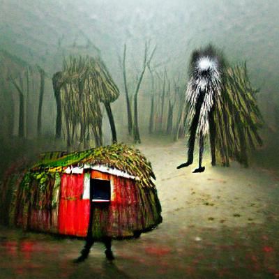 Ethereal Forest: Misty Landscape