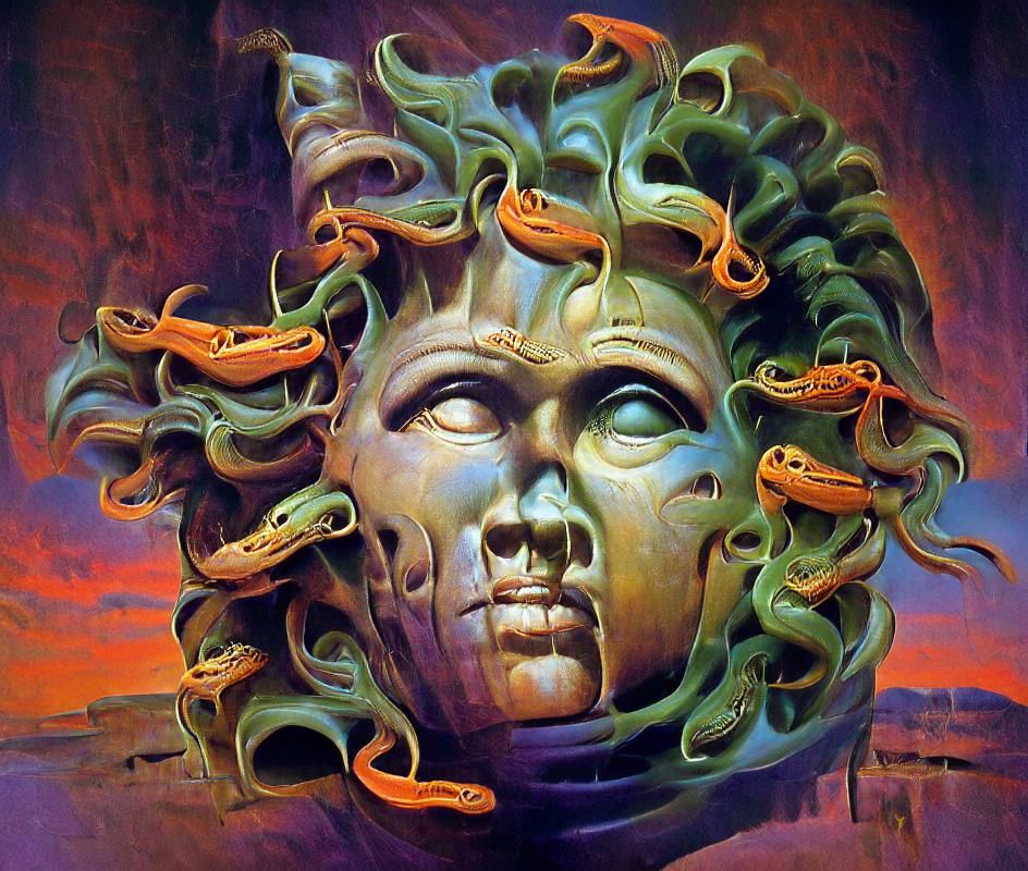 Medusa: The Mythical Gorgon's Petrifiying Gaze