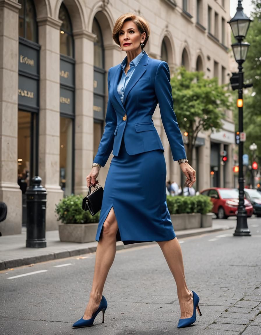 Tall, elegant and mature